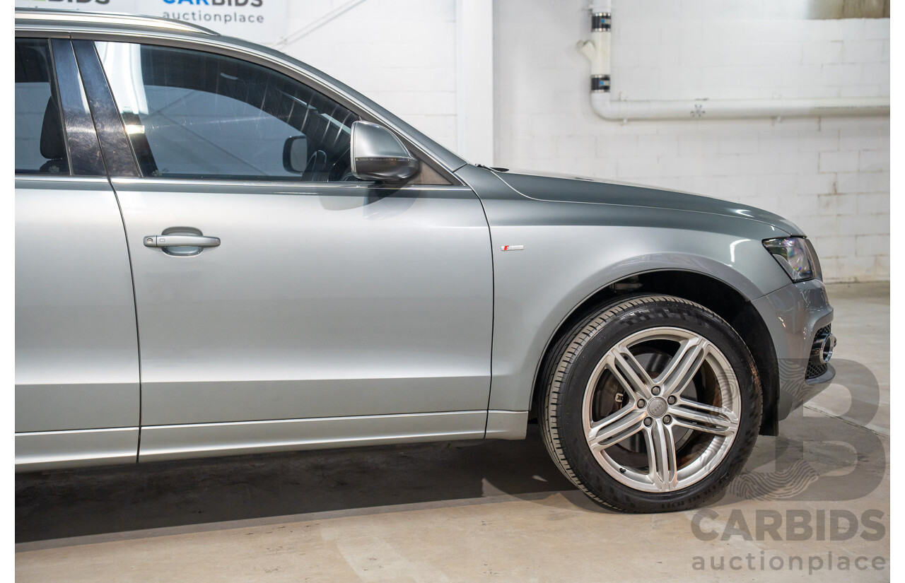 4/2011 Audi Q5 3.2 FSI Quattro 8R MY11 4d Wagon Quartz Grey Metallic V6 3.2L