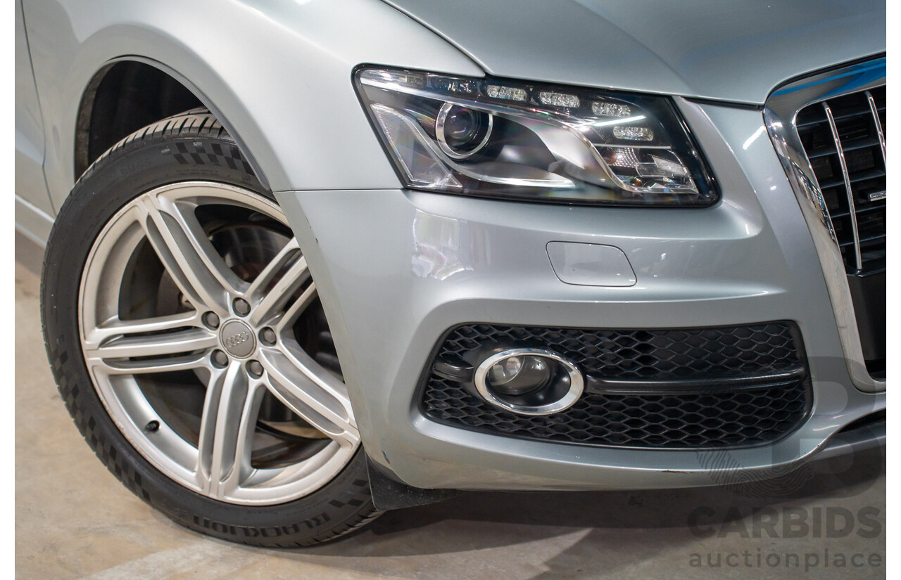 4/2011 Audi Q5 3.2 FSI Quattro 8R MY11 4d Wagon Quartz Grey Metallic V6 3.2L