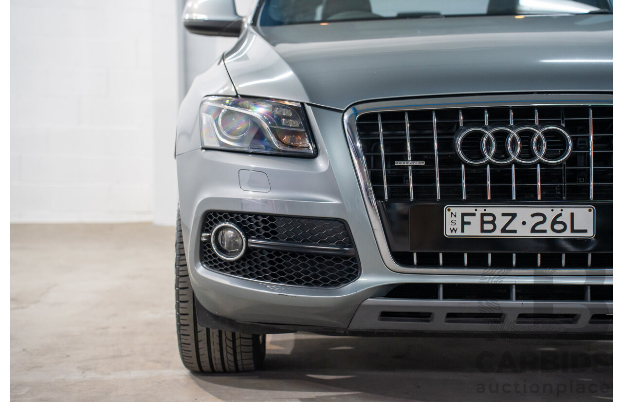 4/2011 Audi Q5 3.2 FSI Quattro 8R MY11 4d Wagon Quartz Grey Metallic V6 3.2L