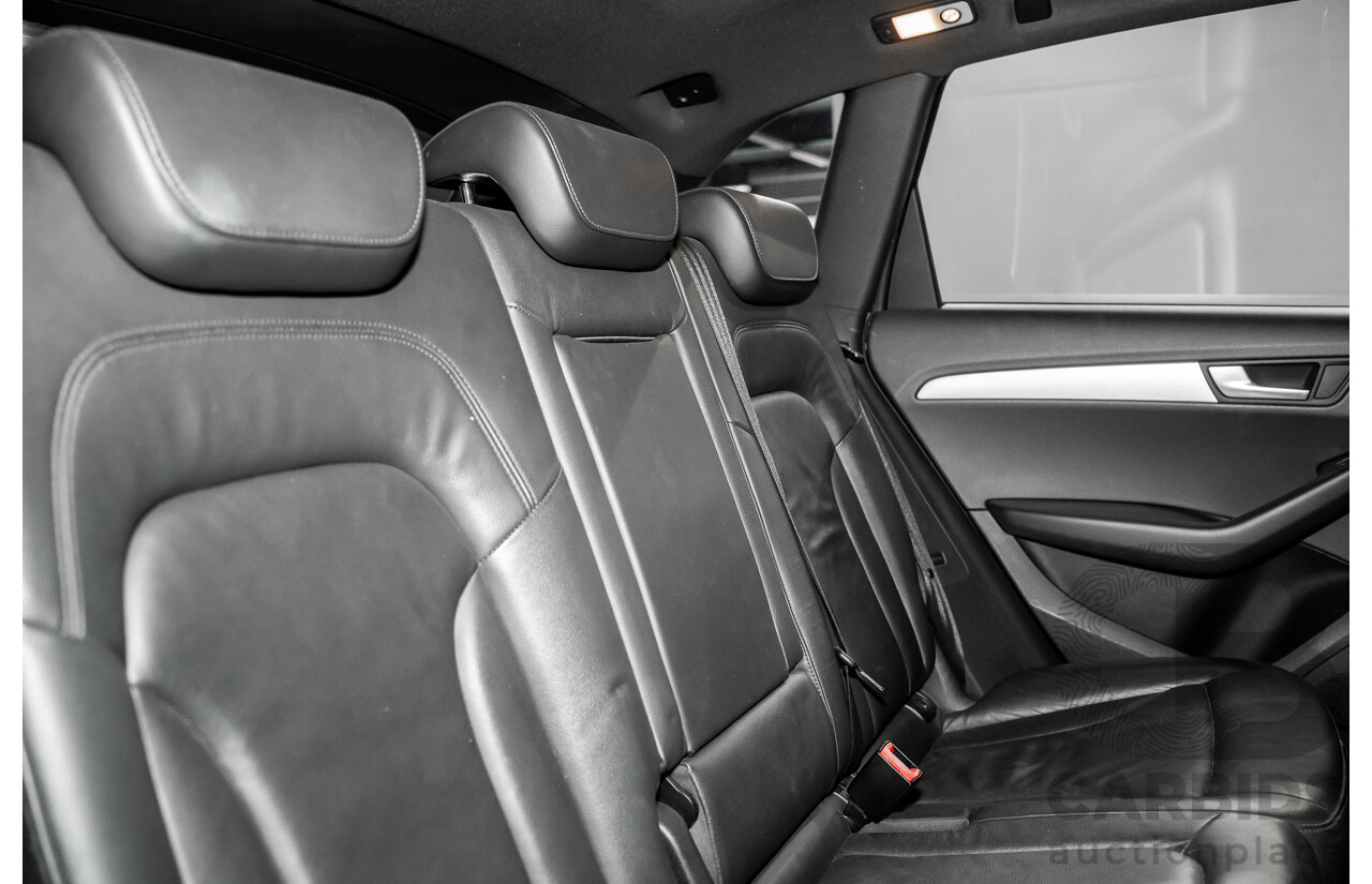 4/2011 Audi Q5 3.2 FSI Quattro 8R MY11 4d Wagon Quartz Grey Metallic V6 3.2L