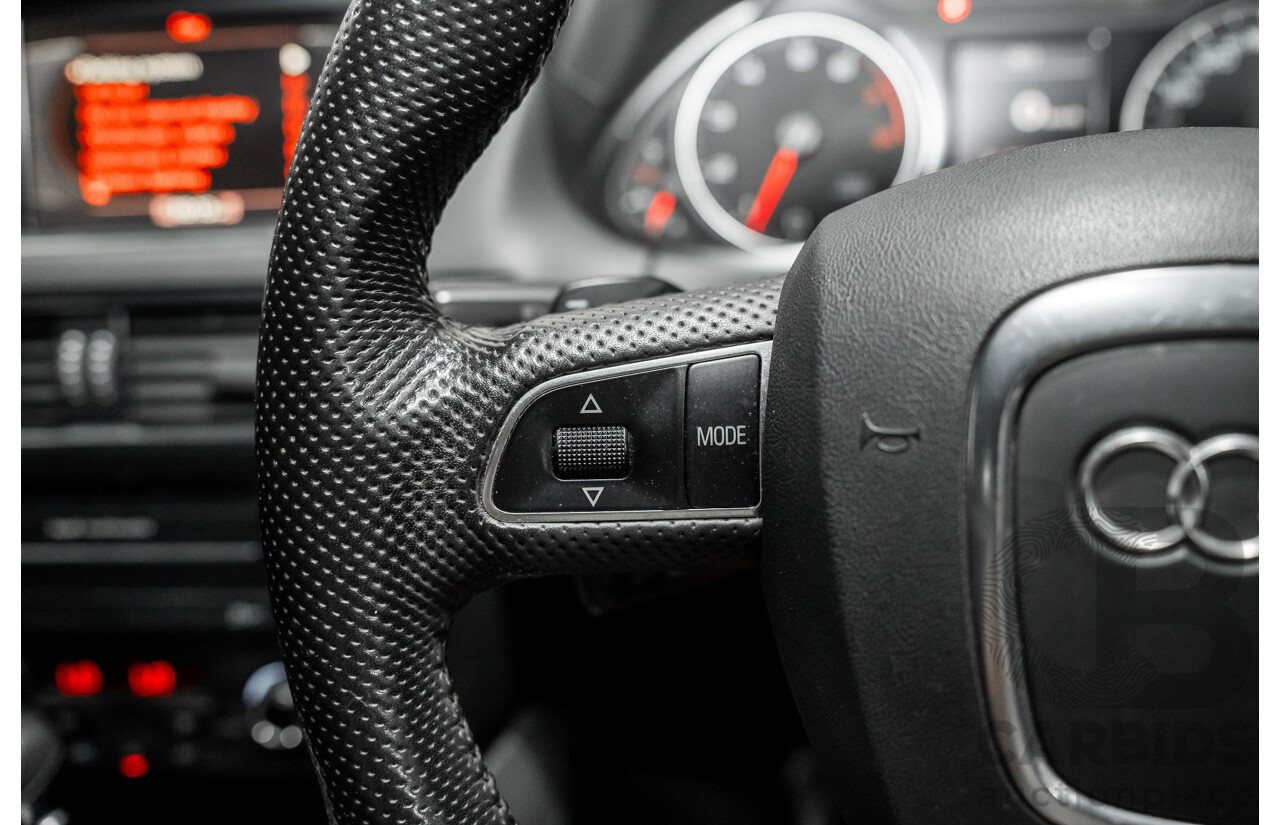 4/2011 Audi Q5 3.2 FSI Quattro 8R MY11 4d Wagon Quartz Grey Metallic V6 3.2L