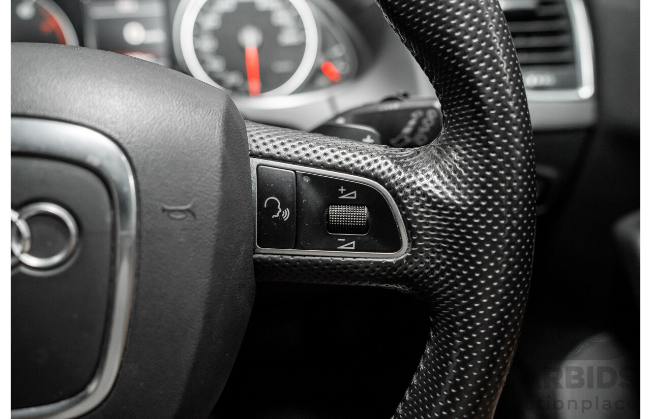 4/2011 Audi Q5 3.2 FSI Quattro 8R MY11 4d Wagon Quartz Grey Metallic V6 3.2L