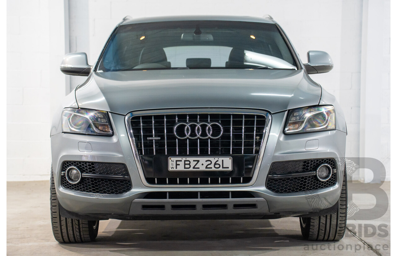 4/2011 Audi Q5 3.2 FSI Quattro 8R MY11 4d Wagon Quartz Grey Metallic V6 3.2L