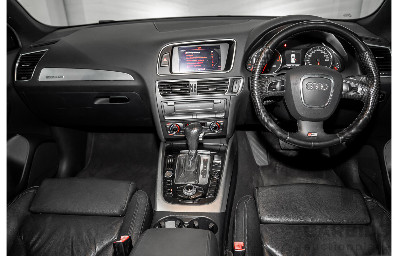 4/2011 Audi Q5 3.2 FSI Quattro 8R MY11 4d Wagon Quartz Grey Metallic V6 3.2L