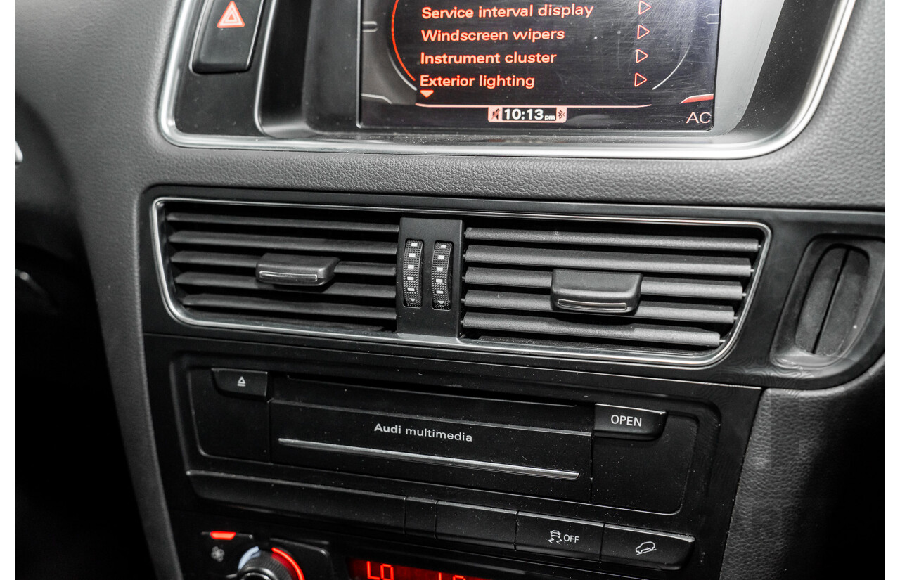 4/2011 Audi Q5 3.2 FSI Quattro 8R MY11 4d Wagon Quartz Grey Metallic V6 3.2L