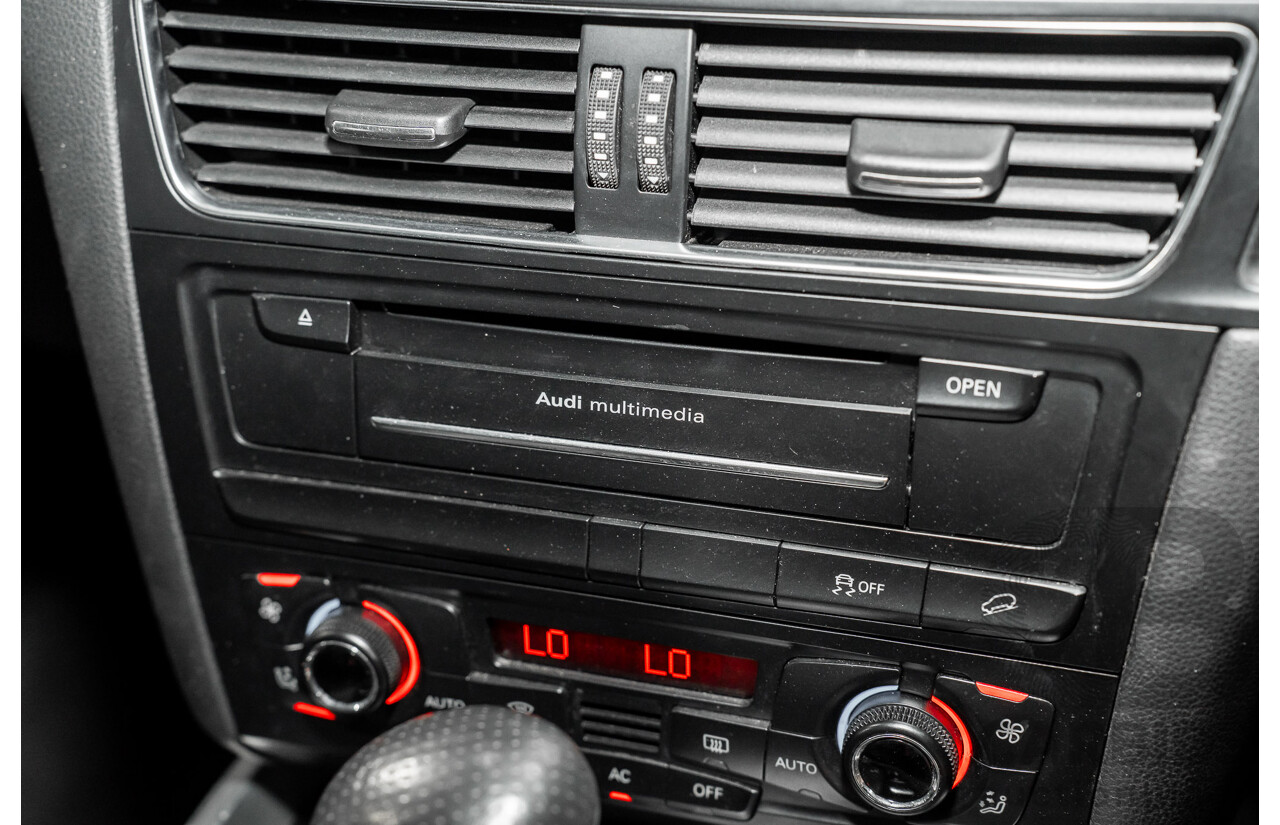 4/2011 Audi Q5 3.2 FSI Quattro 8R MY11 4d Wagon Quartz Grey Metallic V6 3.2L