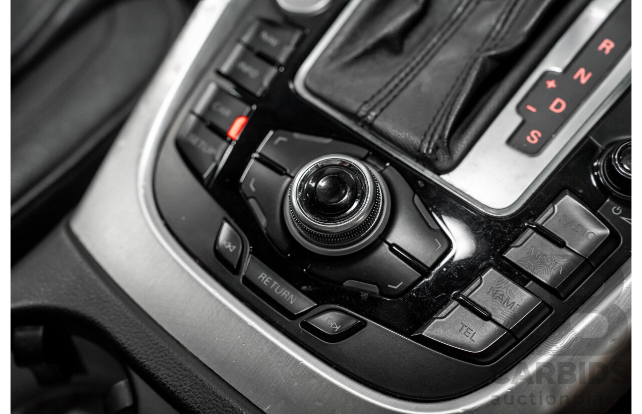 4/2011 Audi Q5 3.2 FSI Quattro 8R MY11 4d Wagon Quartz Grey Metallic V6 3.2L