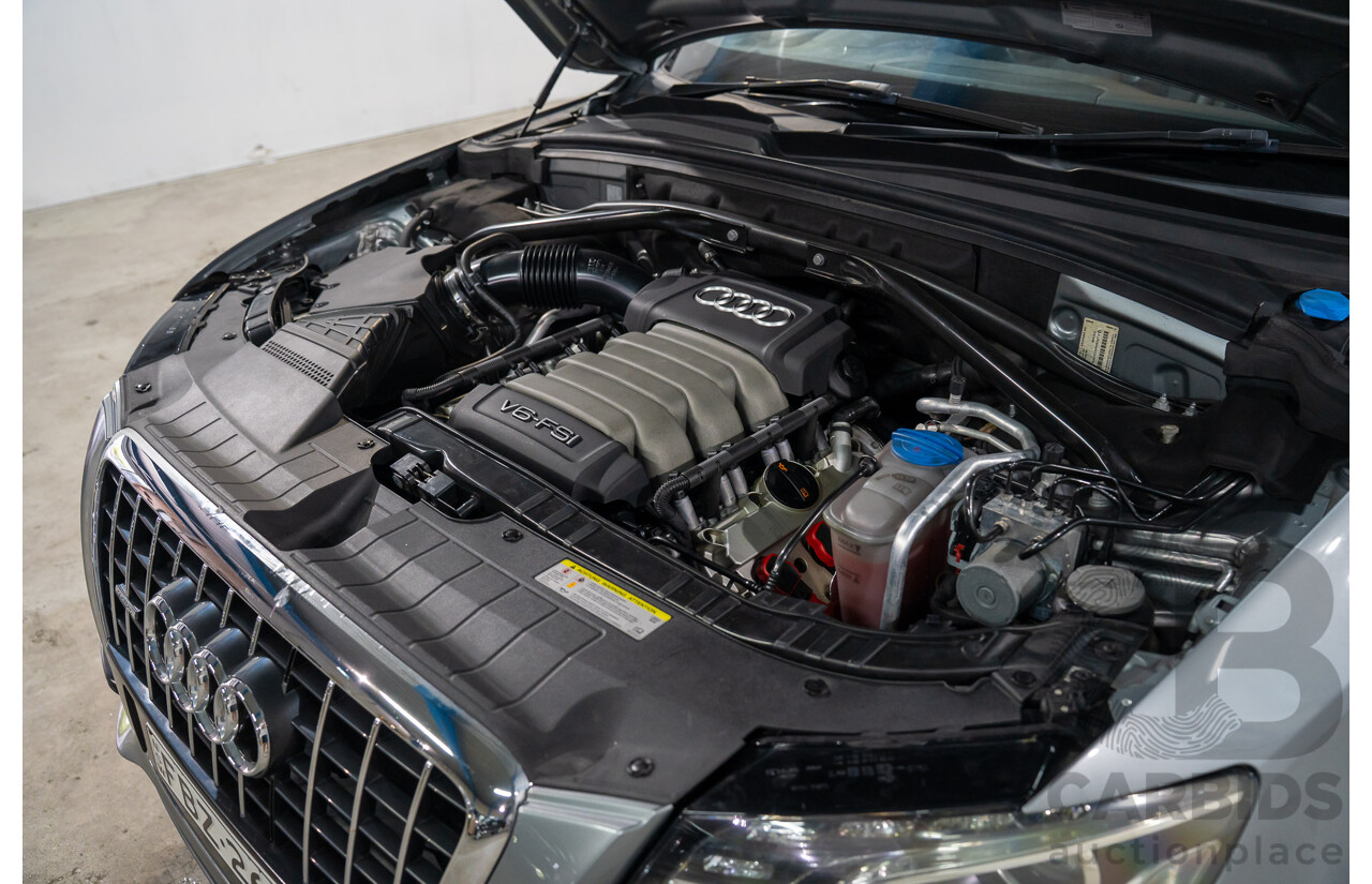 4/2011 Audi Q5 3.2 FSI Quattro 8R MY11 4d Wagon Quartz Grey Metallic V6 3.2L