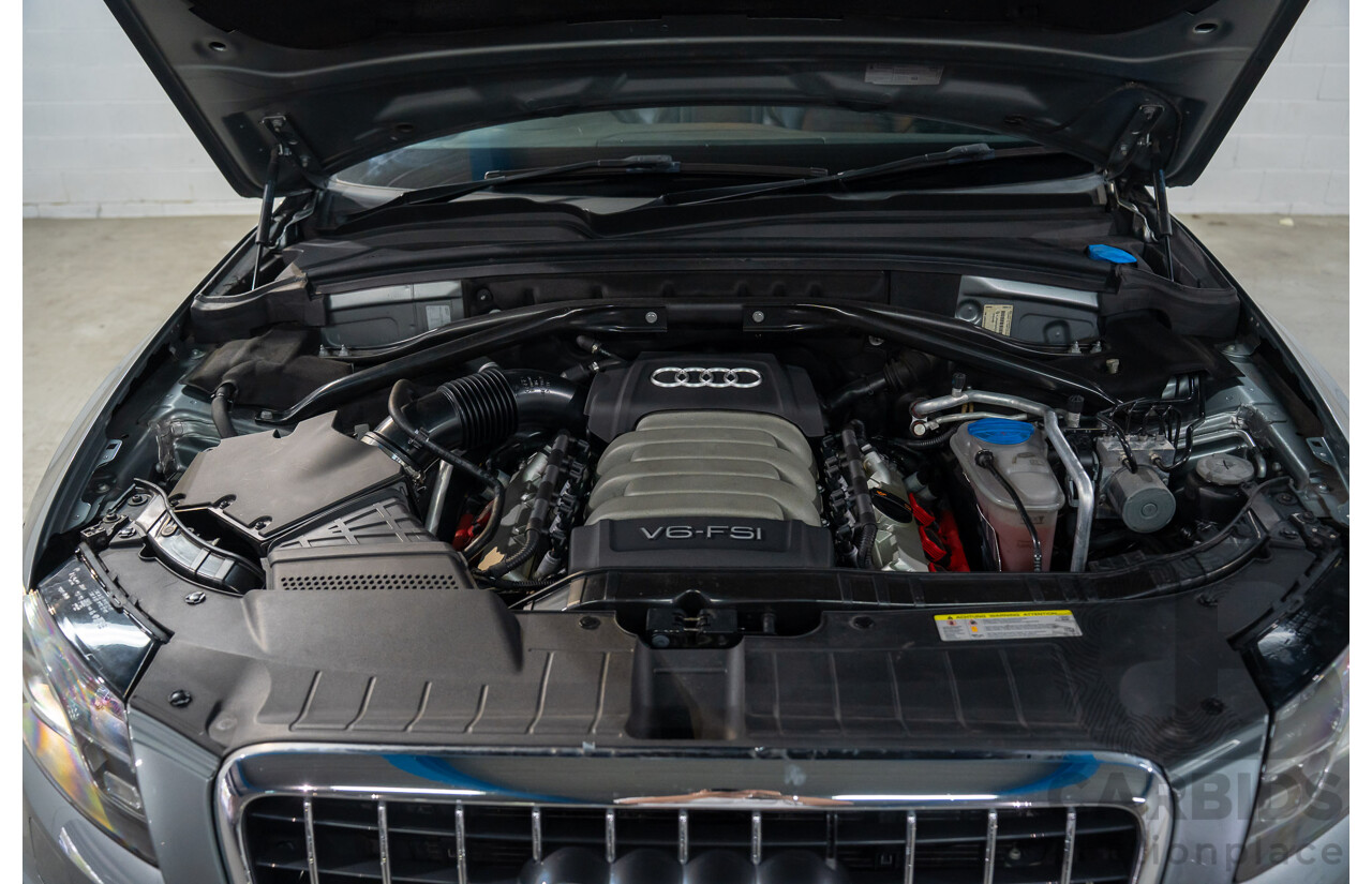 4/2011 Audi Q5 3.2 FSI Quattro 8R MY11 4d Wagon Quartz Grey Metallic V6 3.2L