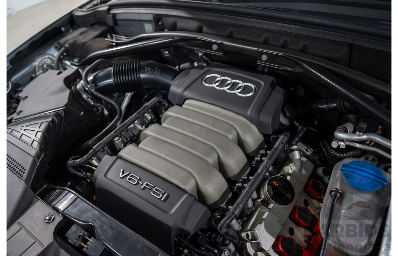 4/2011 Audi Q5 3.2 FSI Quattro 8R MY11 4d Wagon Quartz Grey Metallic V6 3.2L