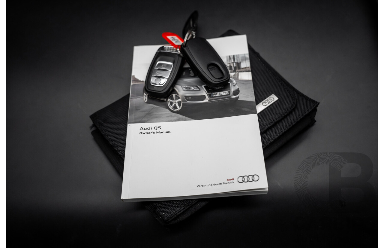 4/2011 Audi Q5 3.2 FSI Quattro 8R MY11 4d Wagon Quartz Grey Metallic V6 3.2L