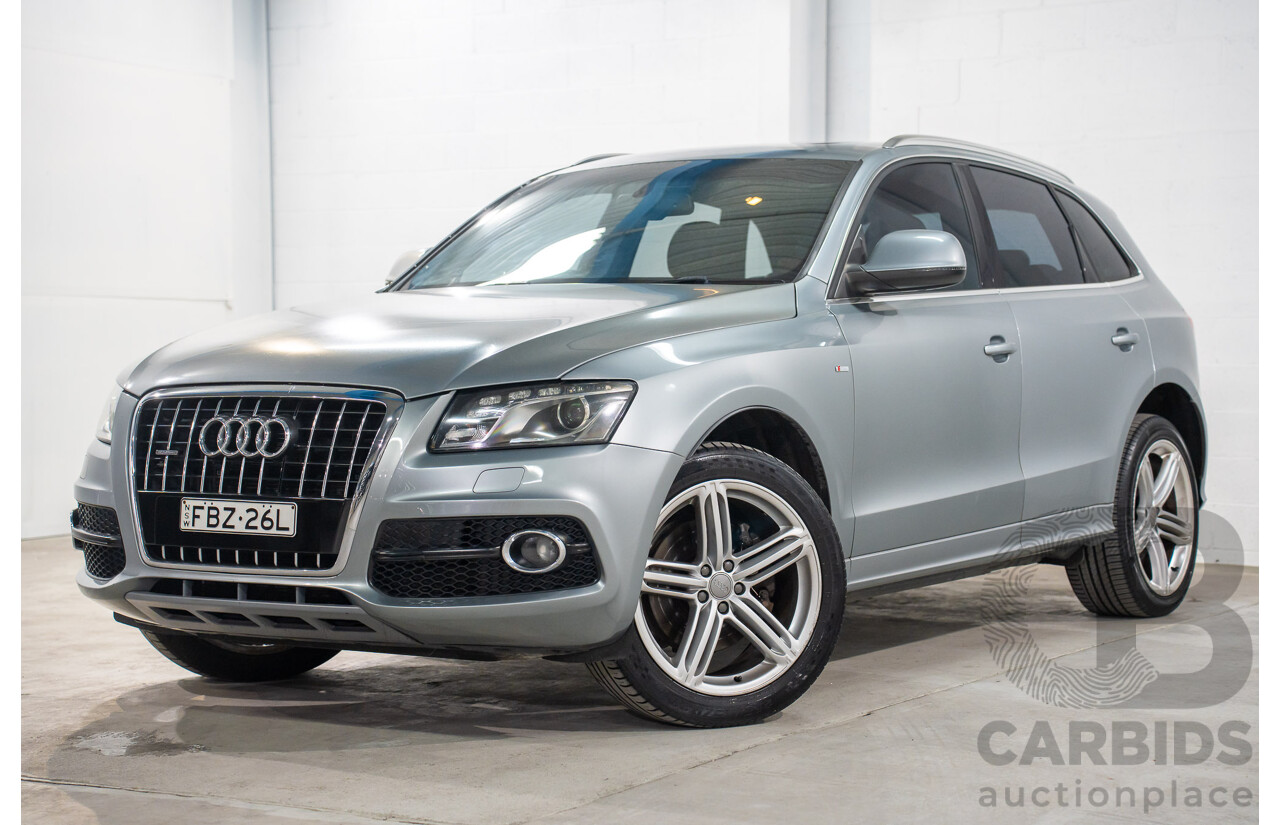 4/2011 Audi Q5 3.2 FSI Quattro 8R MY11 4d Wagon Quartz Grey Metallic V6 3.2L