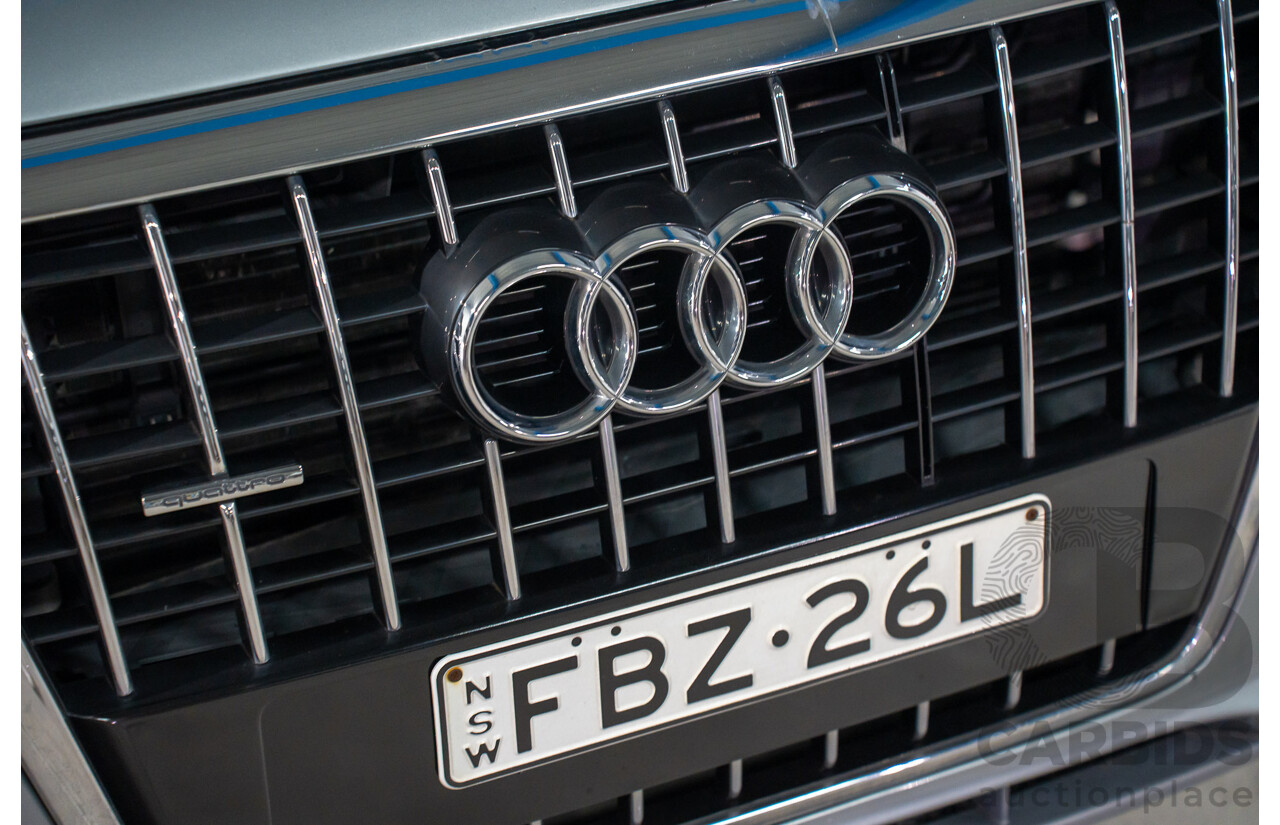 4/2011 Audi Q5 3.2 FSI Quattro 8R MY11 4d Wagon Quartz Grey Metallic V6 3.2L