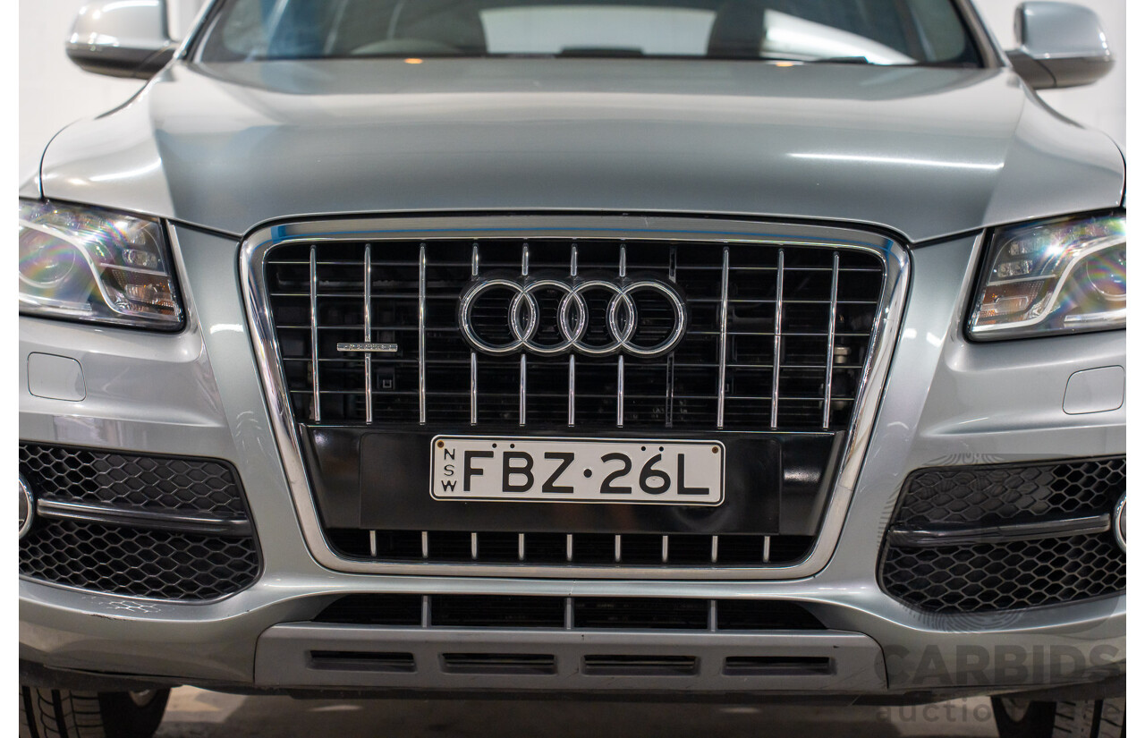 4/2011 Audi Q5 3.2 FSI Quattro 8R MY11 4d Wagon Quartz Grey Metallic V6 3.2L