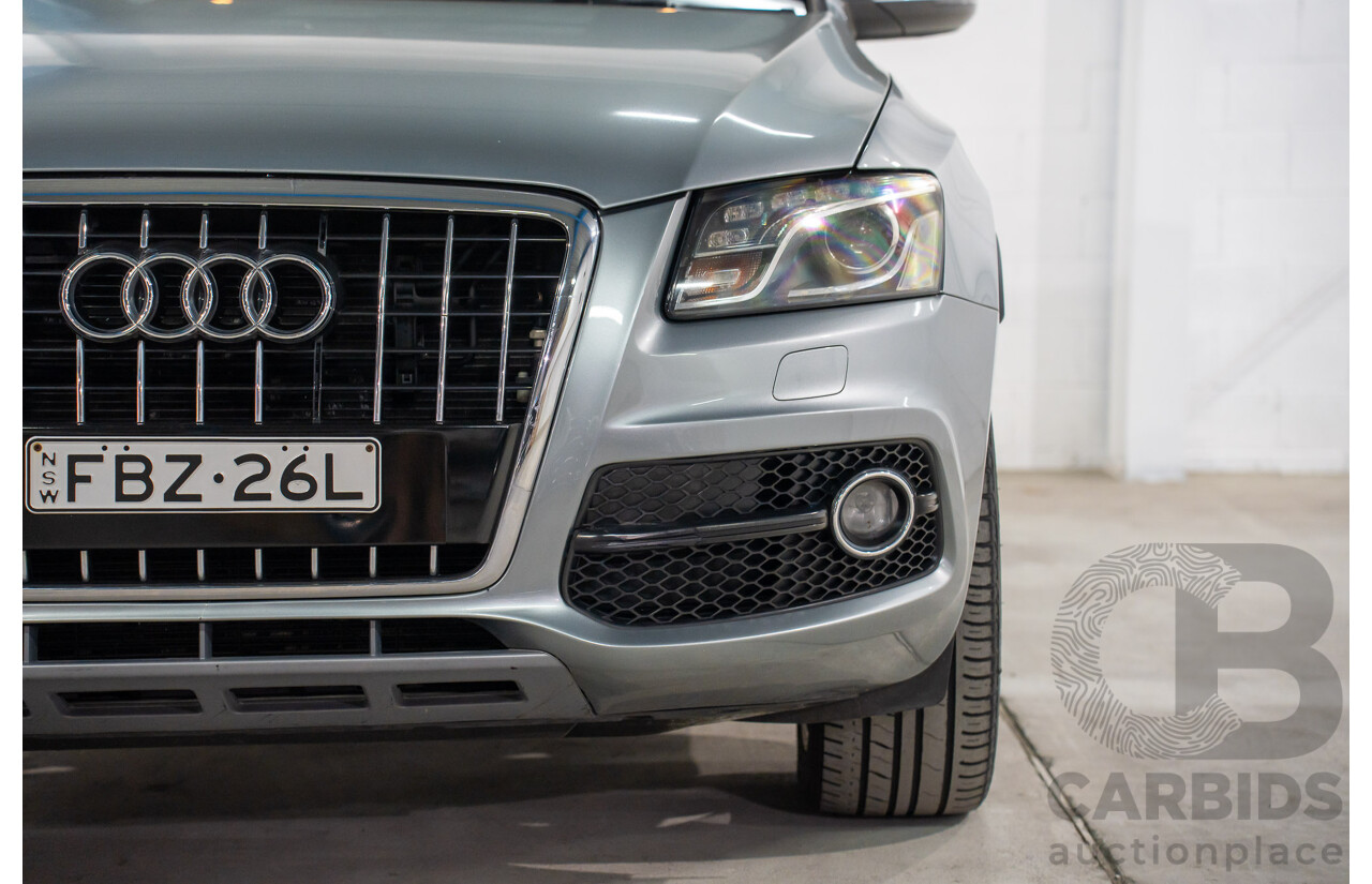 4/2011 Audi Q5 3.2 FSI Quattro 8R MY11 4d Wagon Quartz Grey Metallic V6 3.2L