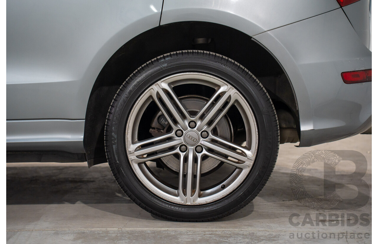 4/2011 Audi Q5 3.2 FSI Quattro 8R MY11 4d Wagon Quartz Grey Metallic V6 3.2L