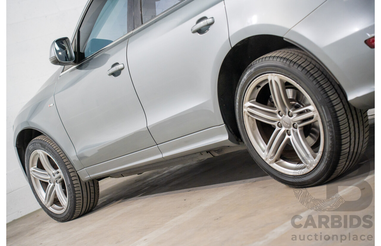 4/2011 Audi Q5 3.2 FSI Quattro 8R MY11 4d Wagon Quartz Grey Metallic V6 3.2L