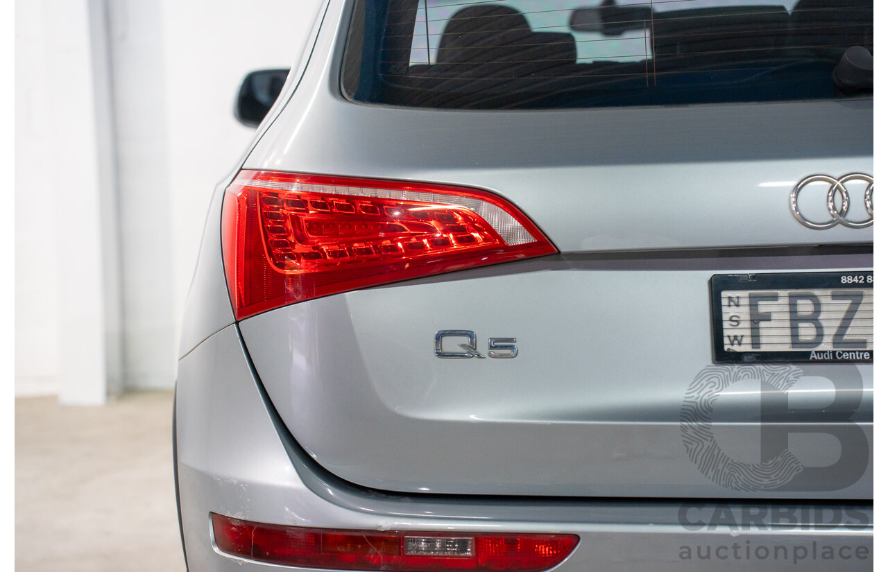 4/2011 Audi Q5 3.2 FSI Quattro 8R MY11 4d Wagon Quartz Grey Metallic V6 3.2L