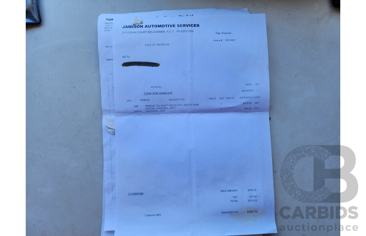 9/2008 Ford Ranger XL (4x4) PJ 07 UPGRADE Dual Cab P/Up White 3.0L