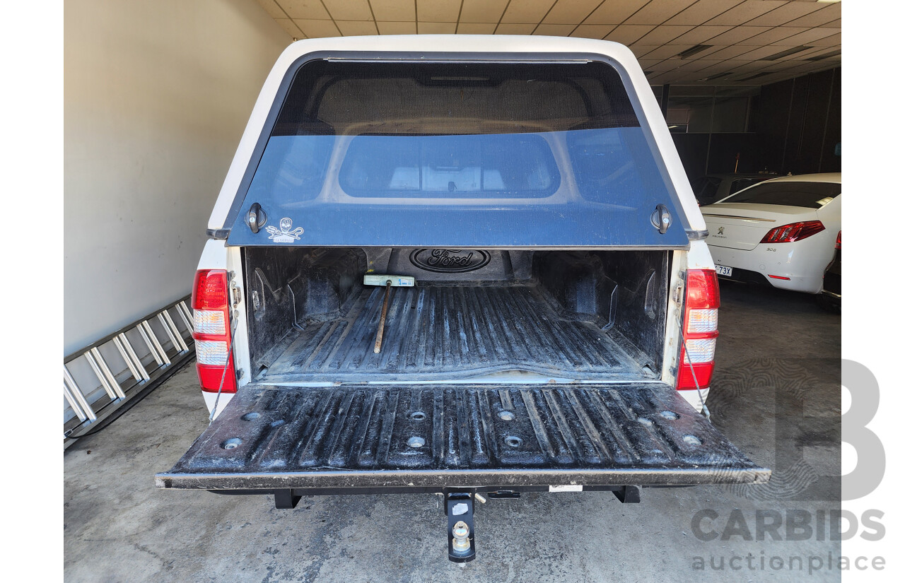 9/2008 Ford Ranger XL (4x4) PJ 07 UPGRADE Dual Cab P/Up White 3.0L