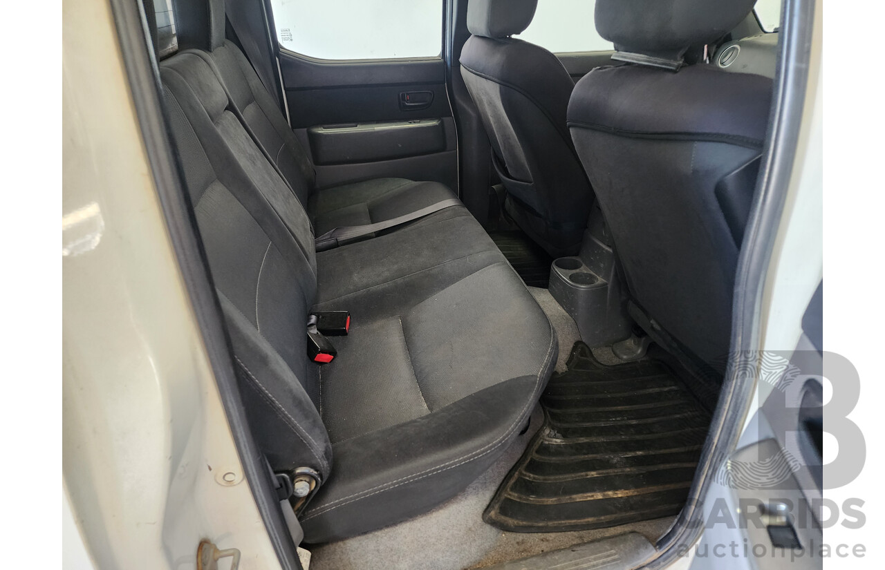 9/2008 Ford Ranger XL (4x4) PJ 07 UPGRADE Dual Cab P/Up White 3.0L