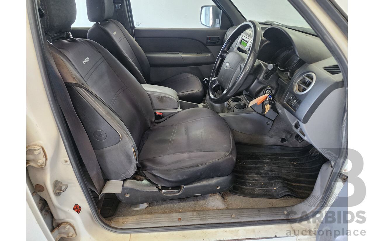 9/2008 Ford Ranger XL (4x4) PJ 07 UPGRADE Dual Cab P/Up White 3.0L