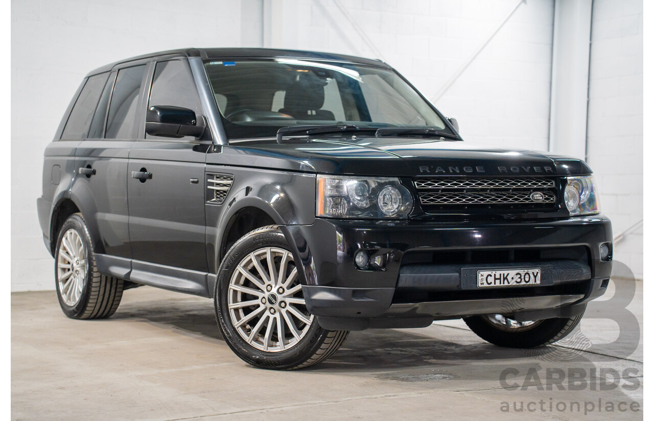 8/2012 Range Rover Range Rover Sport 3.0 SDV6 MY12 4d Wagon Santorini Black Metallic Turbo Diesel V6 3.0L