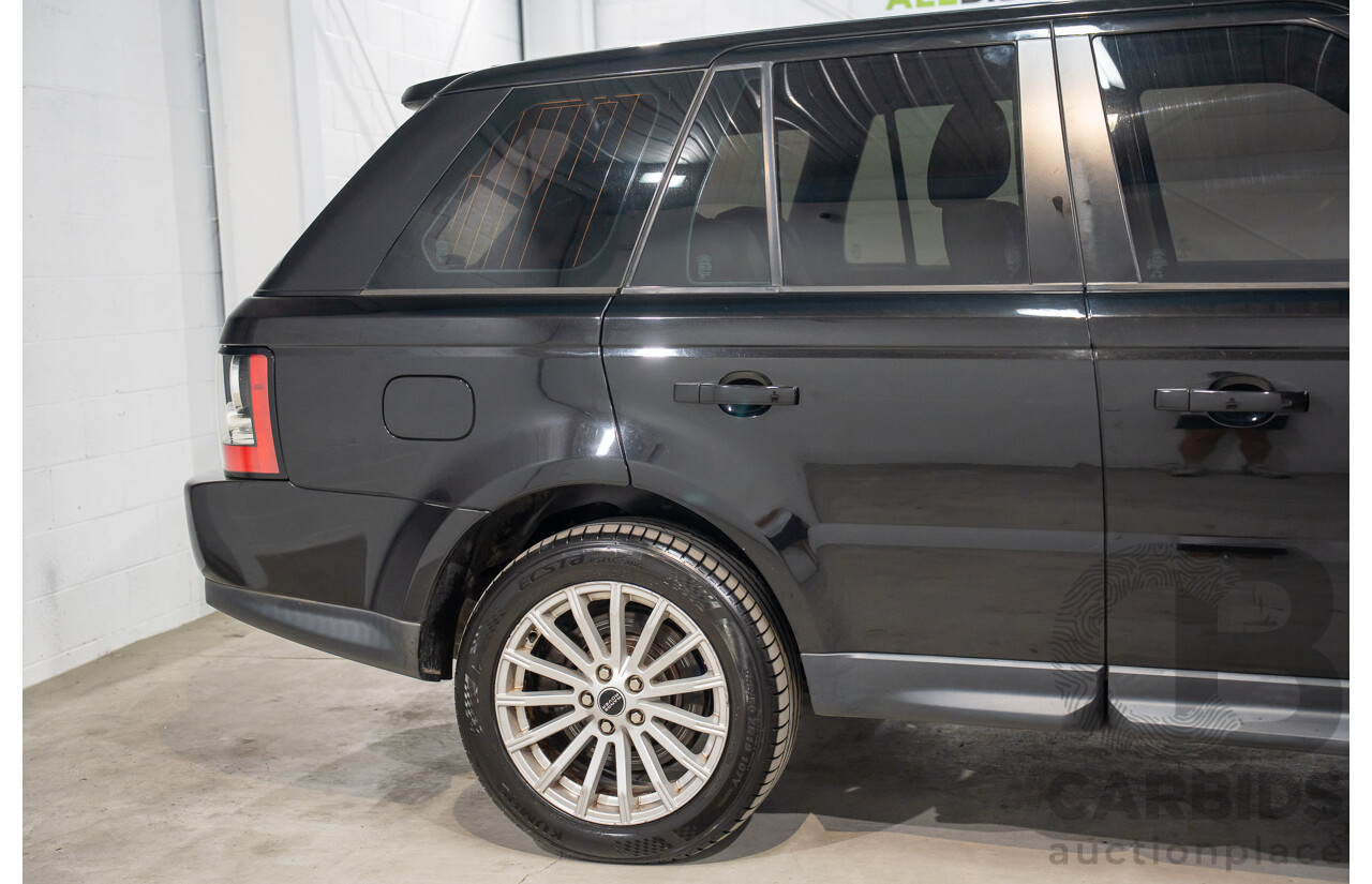 8/2012 Range Rover Range Rover Sport 3.0 SDV6 MY12 4d Wagon Santorini Black Metallic Turbo Diesel V6 3.0L