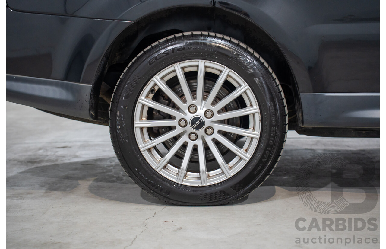 8/2012 Range Rover Range Rover Sport 3.0 SDV6 MY12 4d Wagon Santorini Black Metallic Turbo Diesel V6 3.0L