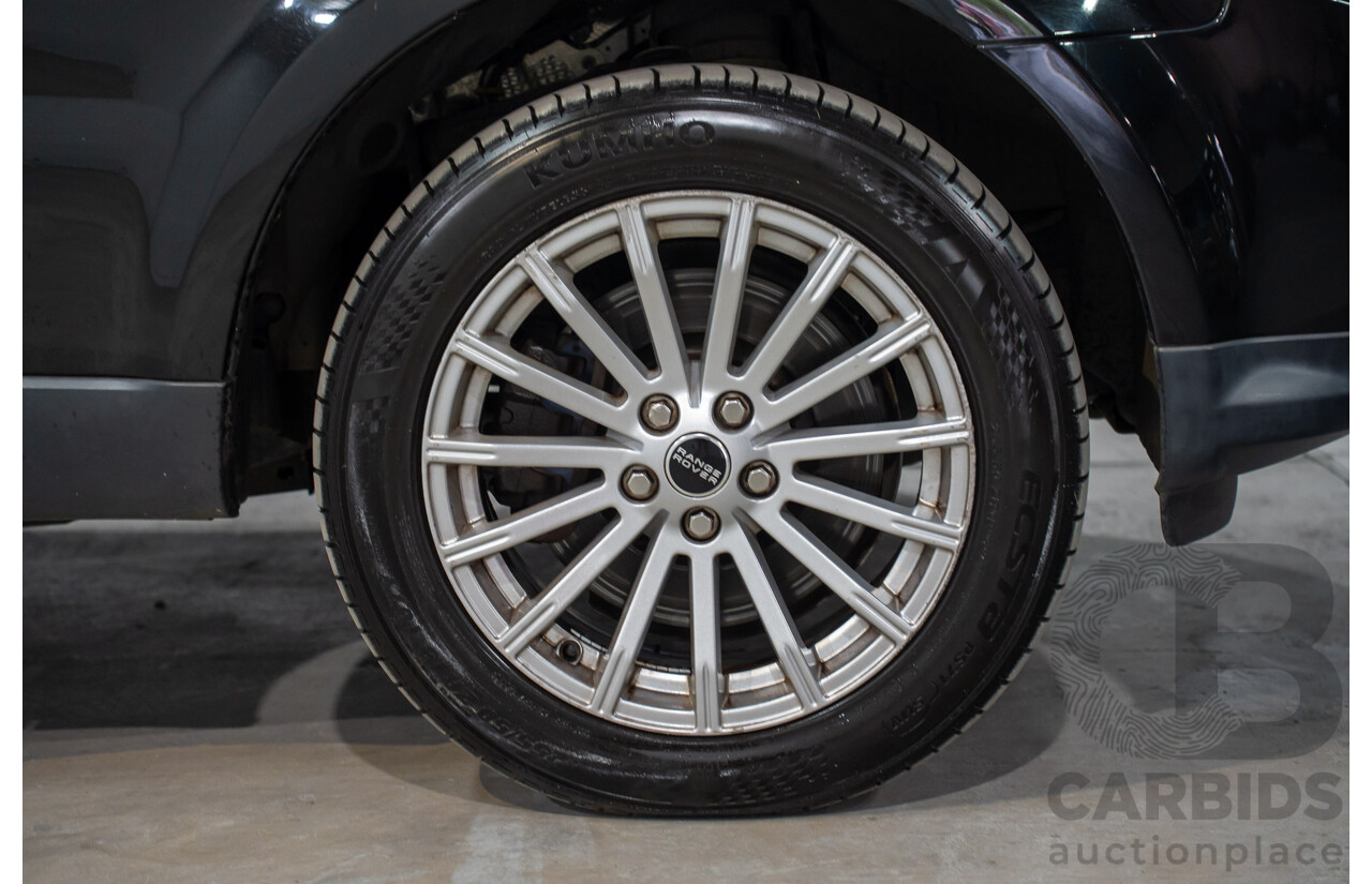 8/2012 Range Rover Range Rover Sport 3.0 SDV6 MY12 4d Wagon Santorini Black Metallic Turbo Diesel V6 3.0L