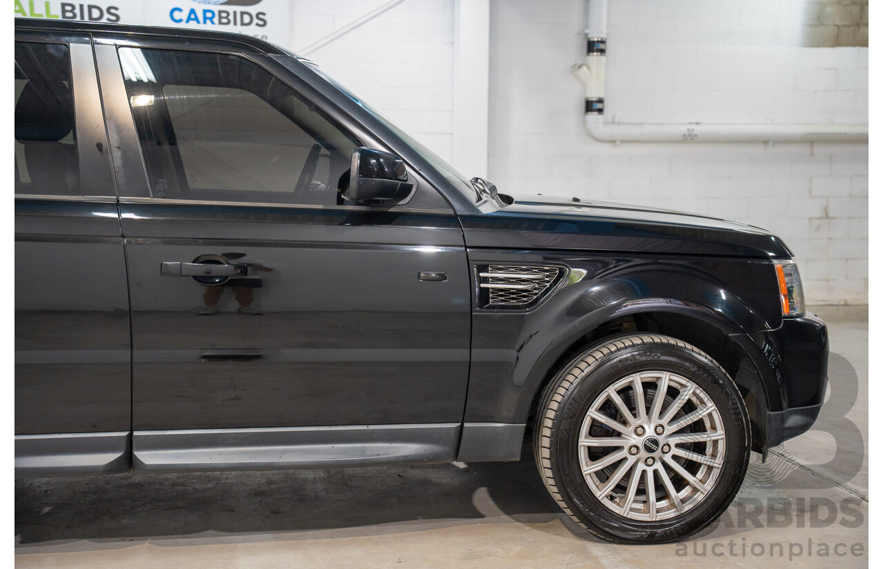 8/2012 Range Rover Range Rover Sport 3.0 SDV6 MY12 4d Wagon Santorini Black Metallic Turbo Diesel V6 3.0L