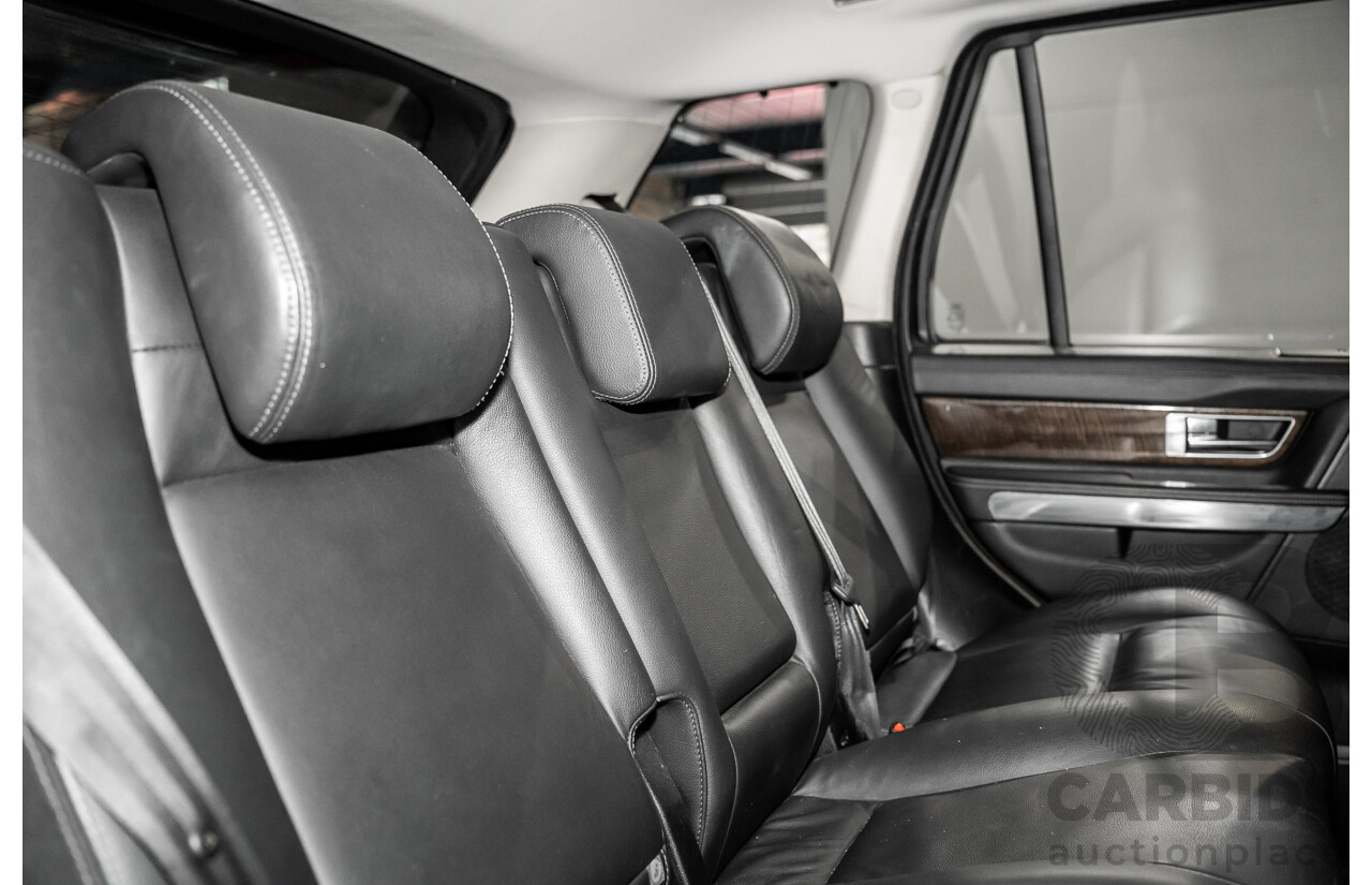 8/2012 Range Rover Range Rover Sport 3.0 SDV6 MY12 4d Wagon Santorini Black Metallic Turbo Diesel V6 3.0L