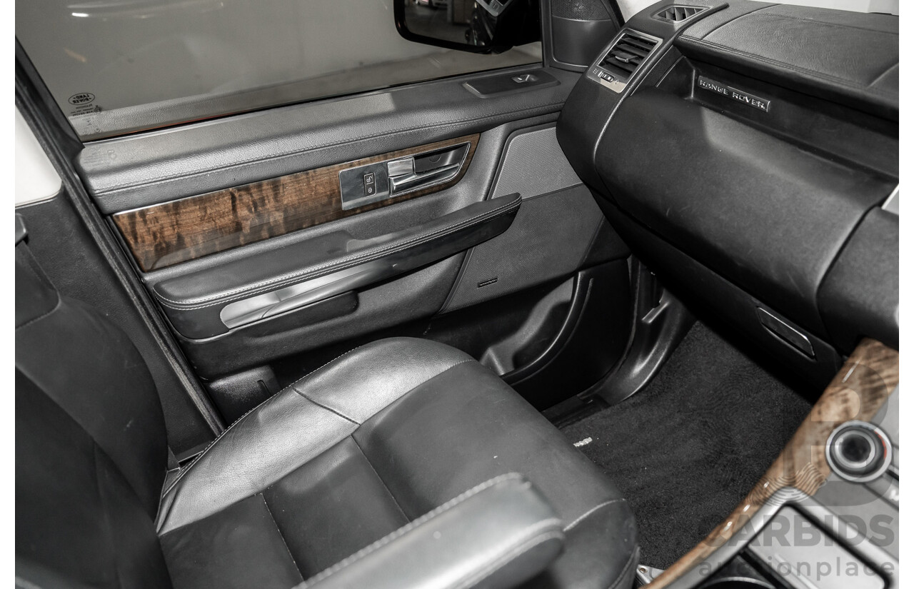 8/2012 Range Rover Range Rover Sport 3.0 SDV6 MY12 4d Wagon Santorini Black Metallic Turbo Diesel V6 3.0L