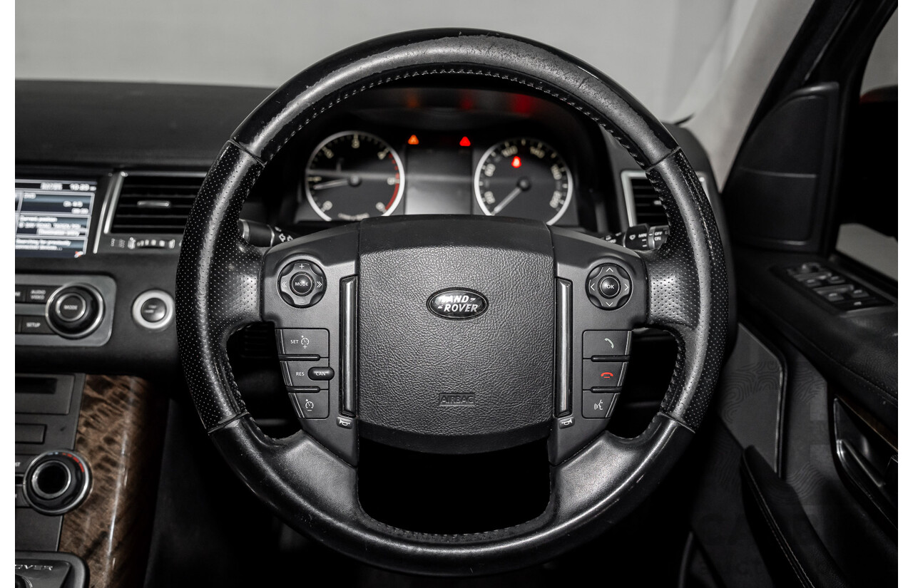 8/2012 Range Rover Range Rover Sport 3.0 SDV6 MY12 4d Wagon Santorini Black Metallic Turbo Diesel V6 3.0L