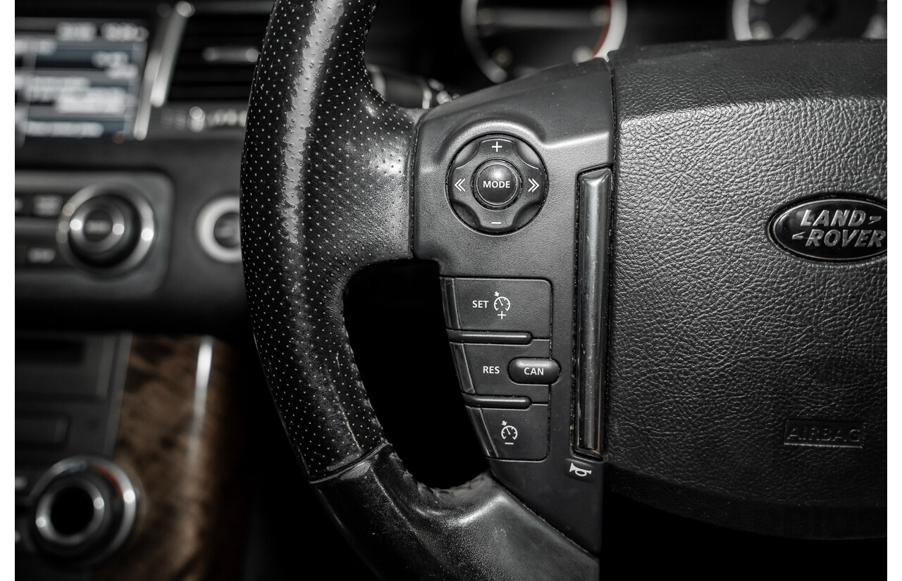 8/2012 Range Rover Range Rover Sport 3.0 SDV6 MY12 4d Wagon Santorini Black Metallic Turbo Diesel V6 3.0L