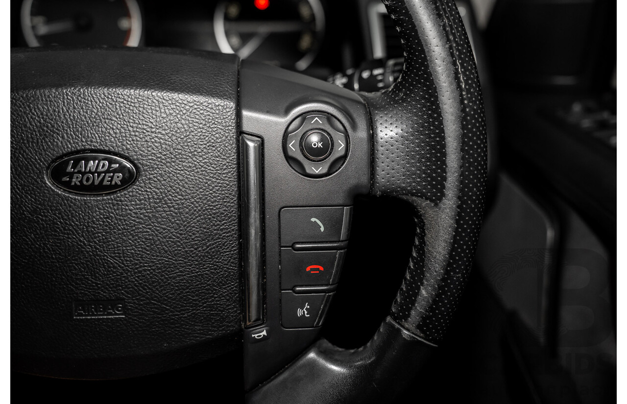 8/2012 Range Rover Range Rover Sport 3.0 SDV6 MY12 4d Wagon Santorini Black Metallic Turbo Diesel V6 3.0L