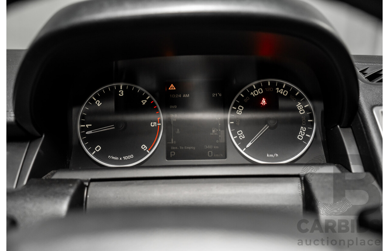 8/2012 Range Rover Range Rover Sport 3.0 SDV6 MY12 4d Wagon Santorini Black Metallic Turbo Diesel V6 3.0L