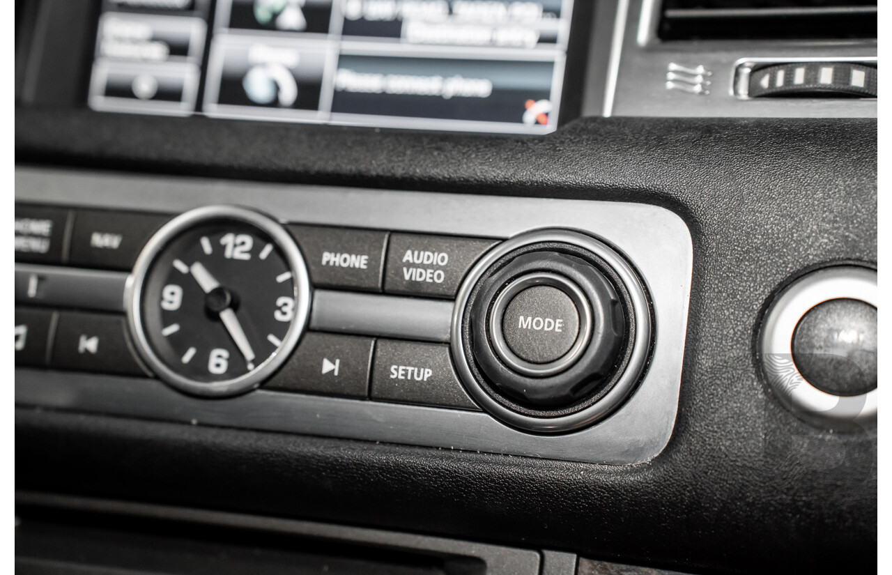 8/2012 Range Rover Range Rover Sport 3.0 SDV6 MY12 4d Wagon Santorini Black Metallic Turbo Diesel V6 3.0L