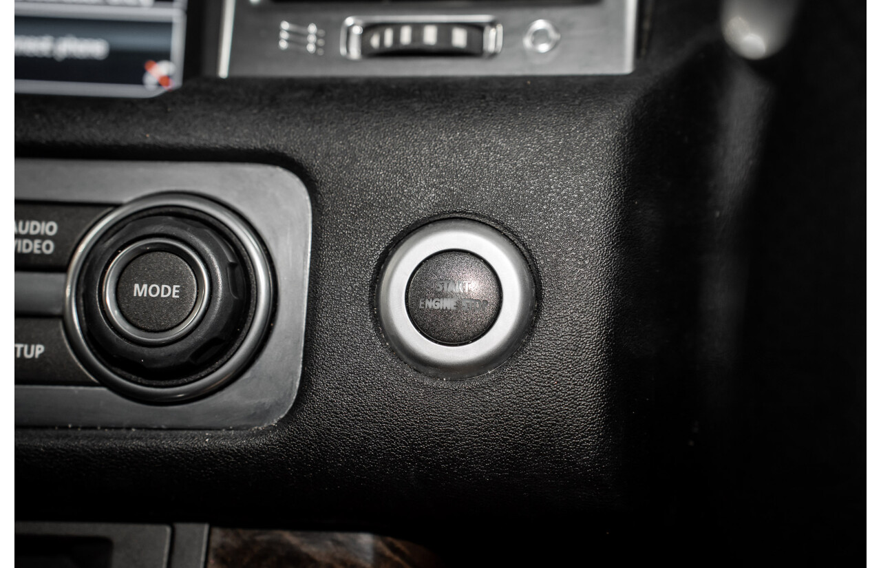 8/2012 Range Rover Range Rover Sport 3.0 SDV6 MY12 4d Wagon Santorini Black Metallic Turbo Diesel V6 3.0L