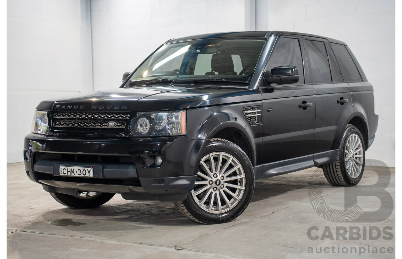 8/2012 Range Rover Range Rover Sport 3.0 SDV6 MY12 4d Wagon Santorini Black Metallic Turbo Diesel V6 3.0L