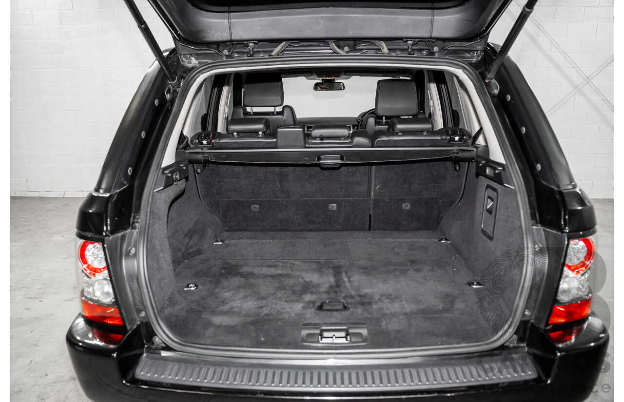 8/2012 Range Rover Range Rover Sport 3.0 SDV6 MY12 4d Wagon Santorini Black Metallic Turbo Diesel V6 3.0L