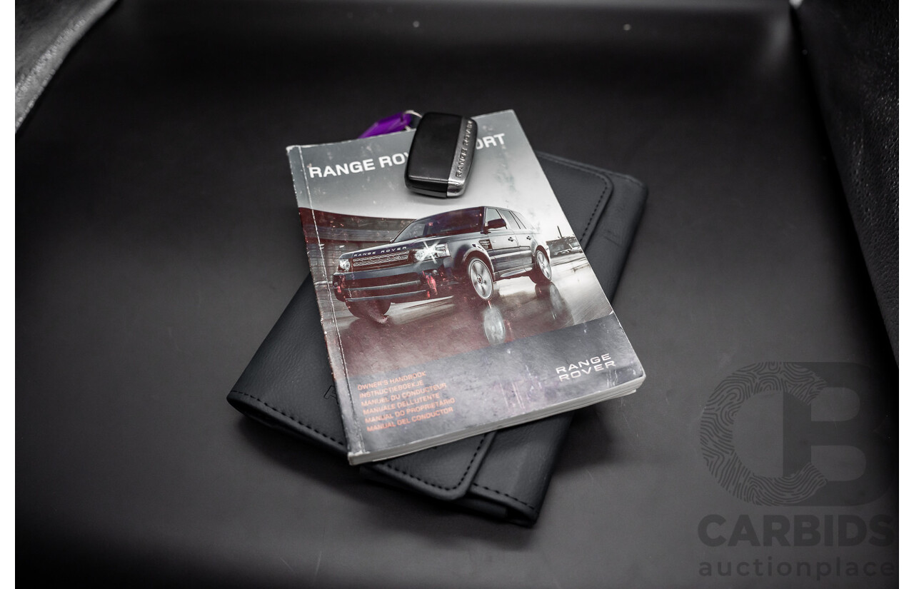 8/2012 Range Rover Range Rover Sport 3.0 SDV6 MY12 4d Wagon Santorini Black Metallic Turbo Diesel V6 3.0L