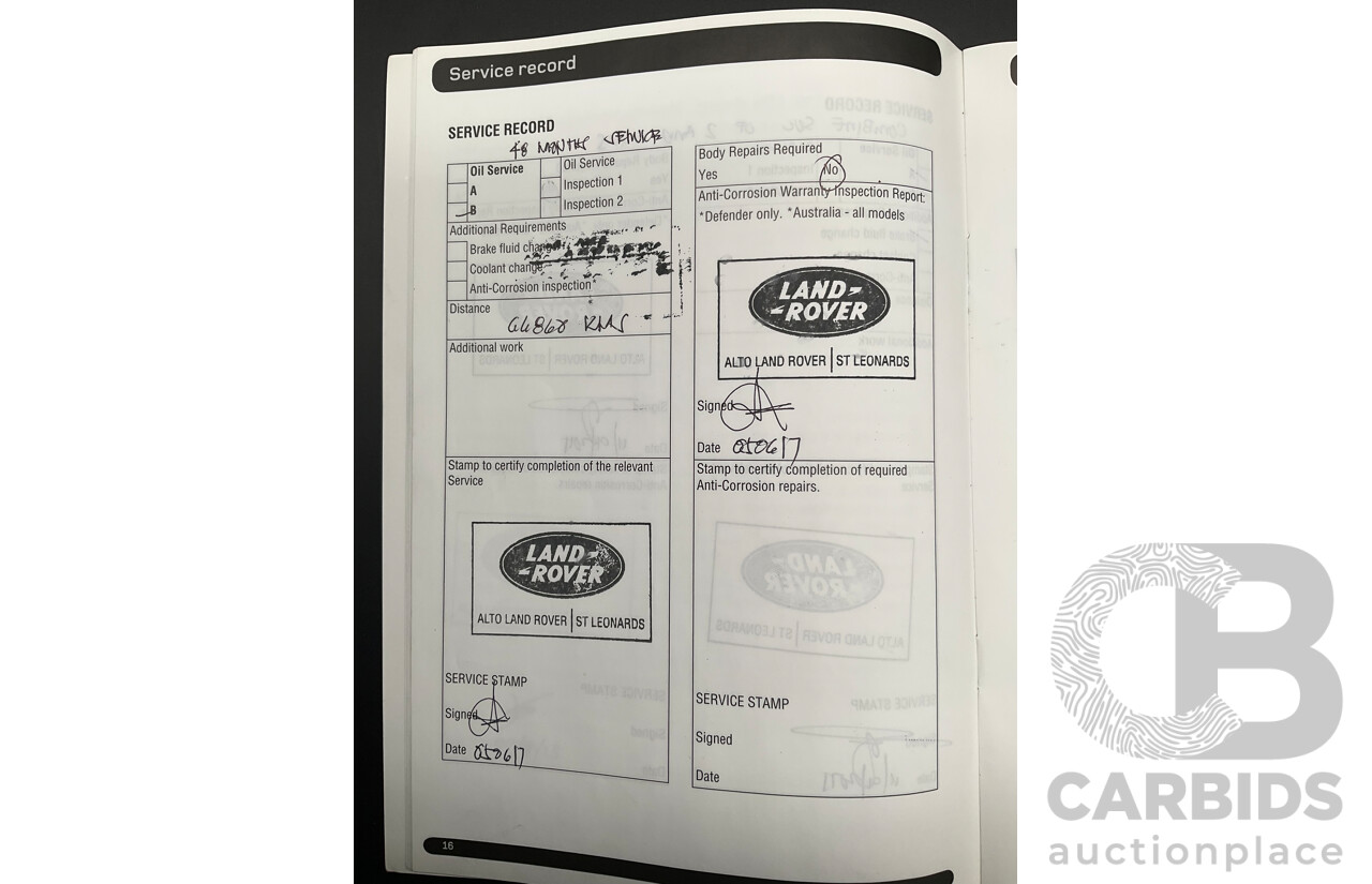 8/2012 Range Rover Range Rover Sport 3.0 SDV6 MY12 4d Wagon Santorini Black Metallic Turbo Diesel V6 3.0L