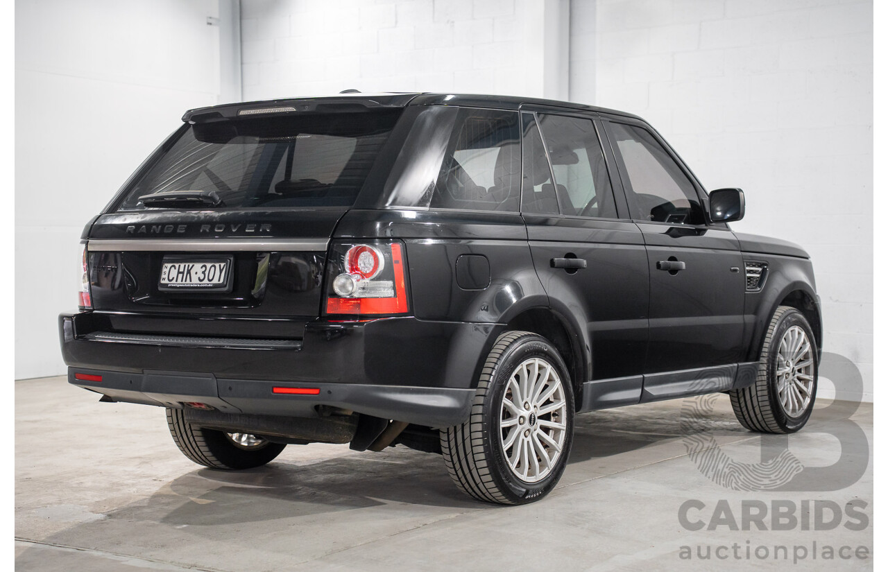 8/2012 Range Rover Range Rover Sport 3.0 SDV6 MY12 4d Wagon Santorini Black Metallic Turbo Diesel V6 3.0L