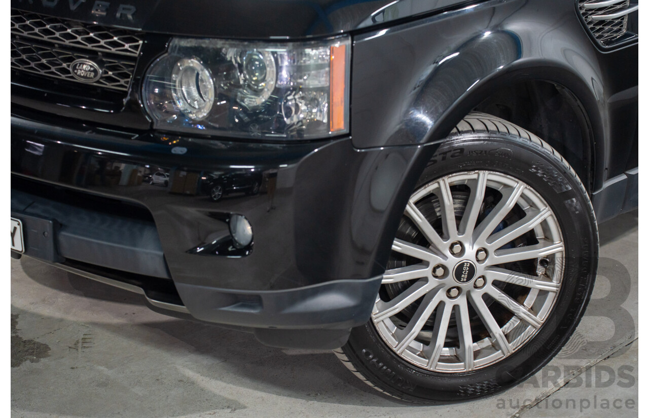 8/2012 Range Rover Range Rover Sport 3.0 SDV6 MY12 4d Wagon Santorini Black Metallic Turbo Diesel V6 3.0L