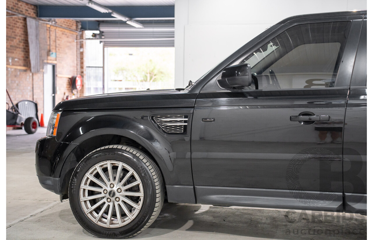 8/2012 Range Rover Range Rover Sport 3.0 SDV6 MY12 4d Wagon Santorini Black Metallic Turbo Diesel V6 3.0L
