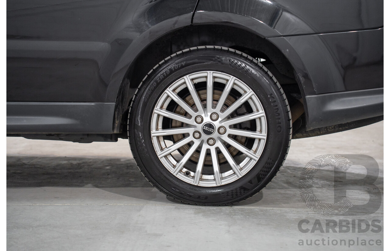 8/2012 Range Rover Range Rover Sport 3.0 SDV6 MY12 4d Wagon Santorini Black Metallic Turbo Diesel V6 3.0L