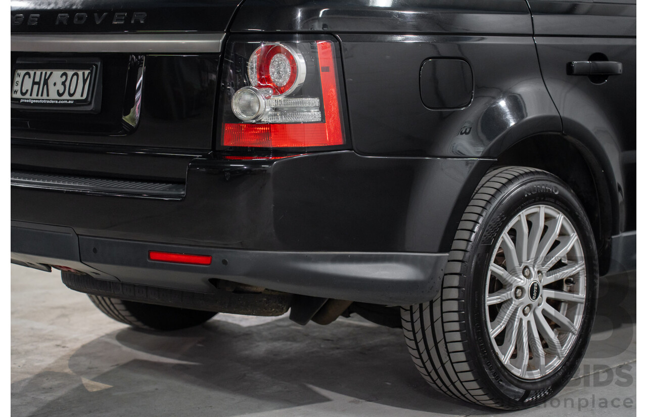 8/2012 Range Rover Range Rover Sport 3.0 SDV6 MY12 4d Wagon Santorini Black Metallic Turbo Diesel V6 3.0L