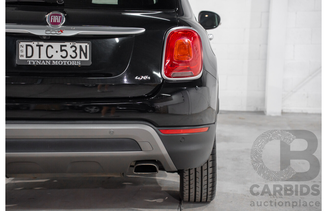 11/2017 Fiat 500X Cross Plus (AWD) 4d Wagon Solid Black Turbo 1.4L