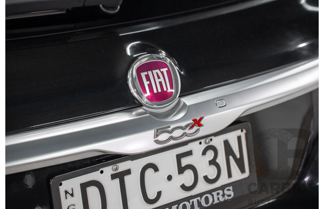 11/2017 Fiat 500X Cross Plus (AWD) 4d Wagon Solid Black Turbo 1.4L